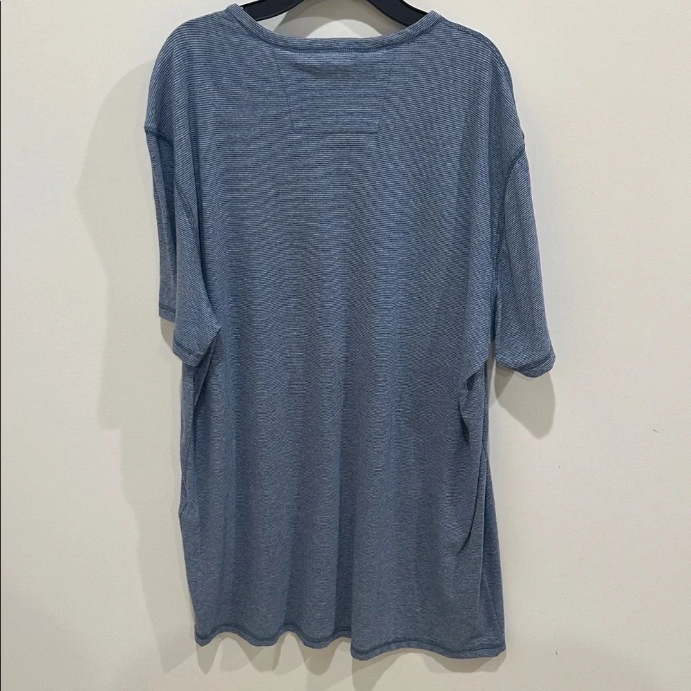 John Varvatos U.S.A Short Sleeve Henley Size XL